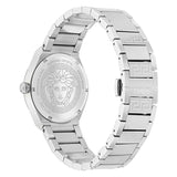  Shop Authentic Versace V-Auria Quartz Green Dial Silver Steel Strap Watch for Men - VE0F00125 - Luxxuri