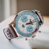  Shop Authentic Breitling Top Time Deus Limited Edition White Dial Brown Leather Strap Watch for Men - A233112A1A1X1 - Luxxuri