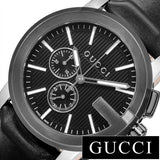  Shop Authentic Gucci G Chrono Black Dial Black Leather Strap Watch For Men - YA101205 - Luxxuri