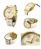  Shop Authentic Gucci G Timeless White Dial White Leather Strap Watch For Women - YA1264096 - Luxxuri