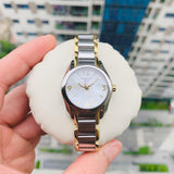  Shop Authentic Tissot T Wave Mother of Pearl Dial Two Tone Steel Strap Watch for Women - T023.210.22.117.00 - Luxxuri
