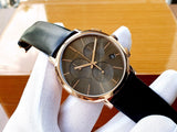  Shop Authentic Calvin Klein Posh Grey Dial Black Leather Strap Watch for Men - K8Q376C3 - Luxxuri