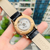  Shop Authentic Mido Multifort Automatic Silver Dial Brown Leather Strap Watch For Men - M005.430.36.031.80 - Luxxuri