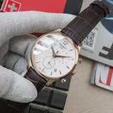  Shop Authentic Tissot T Classic Tradition Chronograph White Dial Brown Leather Strap Watch For Men - T063.617.36.037.00 - Luxxuri