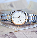  Shop Authentic Longines Master Collection Automatic 40mm Silver Dial Two Tone Steel Strap Watch for Men - L2.793.5.77.7 - Luxxuri