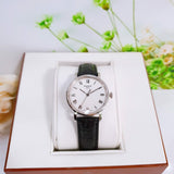  Shop Authentic Tissot Everytime Small White Dial Black Leather Strap Watch For Women - T109.210.16.033.00 - Luxxuri