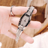  Shop Authentic Bulova Crystal Collection Silver Dial Silver Steel Strap Watch for Women - 96L235 - Luxxuri
