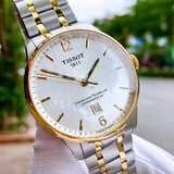  Shop Authentic Tissot Chemin Des Tourelles Powermatic 80 Silver Dial Two Tone Steel Strap Watch For Men - T099.407.22.037.00 - Luxxuri