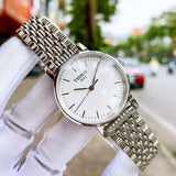  Shop Authentic Tissot Everytime Small White Dial Silver Mesh Bracelet Watch For Women - T109.210.11.031.00 - Luxxuri