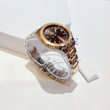  Shop Authentic Versace Hellenyium Brown Dial Two Tone Steel Strap Watch for Women - V12040015 - Luxxuri