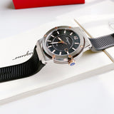  Shop Authentic Salvatore Ferragamo F-80 Black Dial Black Rubber Strap Watch For Men - SFHY00120 - Luxxuri