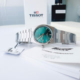  Shop Authentic Tissot PRX Green Dial Silver Steel Strap Watch For Men - T137.410.11.091.00 - Luxxuri