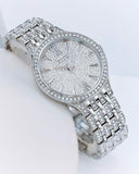  Shop Authentic Bulova Crystal Collection Silver Dial Silver Steel Strap Watch for Women - 96L243 - Luxxuri
