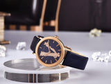  Shop Authentic Versace Virtus Quartz Blue Dial Blue Leather Strap Watch for Women - VEHC00419 - Luxxuri