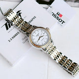  Shop Authentic Tissot Carson Automatic Silver Dial Two Tone Steel Strap Watch For Women - T085.207.22.011.00 - Luxxuri