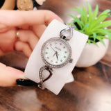  Shop Authentic Bulova Crystals Quartz Mother of Pearl Dial Silver Steel Strap Watch for Women - 96X129 - Luxxuri