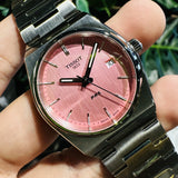  Shop Authentic Tissot PRX Quartz Pink Dial Silver Steel Strap Watch for Women - T137.210.11.331.00 - Luxxuri