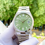  Shop Authentic Citizen x Pantone Automatic Peaceful Green Dial Silver Steel Strap Watch For Men - NJ0158-89Z - Luxxuri