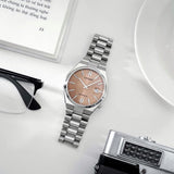  Shop Authentic Citizen x Pantone Automatic Warm Sand Dial Silver Steel Strap Watch For Men - NJ0158-89Y - Luxxuri