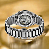  Shop Authentic Citizen Tsuyosa Automatic Titanium Yellow Dial Silver Steel Strap Watch For Men - NK5010-51X - Luxxuri