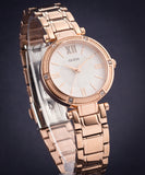  Shop Authentic Guess Park Ave White Dial Rose Gold Steel Strap Watch for Women - W0767L3 - Luxxuri