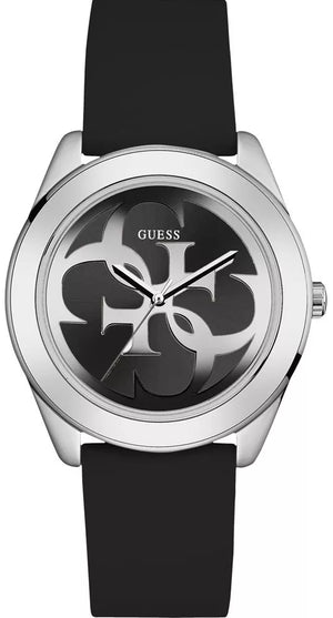 Shop Authentic Guess G-Twist Quartz Black Dial Black Silicone Strap Watch For Men  - W0911L8 - Luxxuri