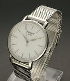  Shop Authentic Tissot Everytime Lady Silver Dial Silver Mesh Bracelet Watch for Women - T143.210.11.011.00 - Luxxuri