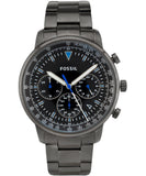  Shop Authentic Fossil Goodwin Chrono Analog Black Dial Grey Steel Strap Watch for Men - FS5518 - Luxxuri