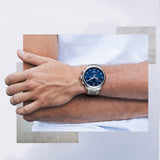  Shop Authentic Tissot T Sport Chrono XL Classic Blue Dial Silver Steel Strap Watch For Men - T116.617.11.047.01 - Luxxuri