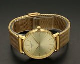  Shop Authentic Tissot Everytime Gent Gold Dial Gold Mesh Bracelet Watch for Men - T143.410.33.021.00 - Luxxuri
