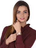  Shop Authentic Michael Kors Runway Mother of Pearl Dial Rose Gold Steel Strap Watch For Women - MK6856 - Luxxuri