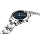  Shop Authentic Tissot T Wave Donna Blue Dial Silver Steel Strap Watch For Women - T112.210.11.041.00 - Luxxuri