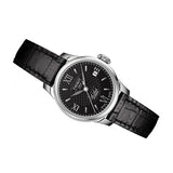  Shop Authentic Tissot Le Locle Automatic Lady Black Dial Black Leather Strap Watch for Women - T41.1.123.57 - Luxxuri