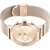  Shop Authentic Tommy Hilfiger Blake Quartz Gold Dial Gold Mesh Bracelet Watch for Women - 1782303 - Luxxuri