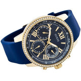  Shop Authentic Guess Sunrise Blue Dial with Diamonds Blue Rubber Strap Watch For Women - W0616L2 - Luxxuri