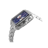  Shop Authentic Tag Heuer Monaco Automatic Chronograph Blue Dial Silver Steel Strap Watch for Men - CBL2111.BA0644 - Luxxuri