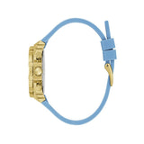  Shop Authentic Guess Fusion Chronograph Blue Dial Blue Leather Strap Watch For Women - GW0553L3 - Luxxuri