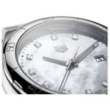  Shop Authentic Tag Heuer Formula 1 Diamonds Mother Of Pearl White Dial Silver Steel Strap Watch for Women - WBJ1419.BA0664 - Luxxuri